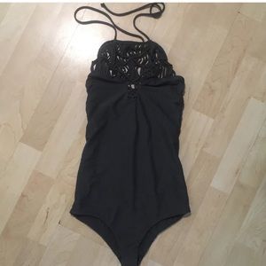 Mikoh crochet one piece.  NWOT